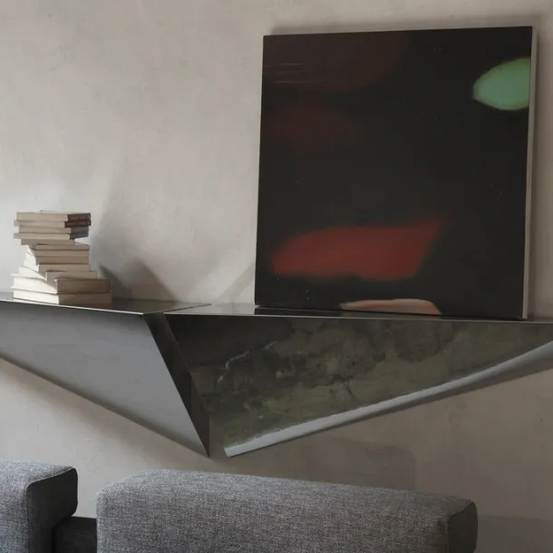 Mensola in acciaio di design Henri III IV di Opinion Ciatti