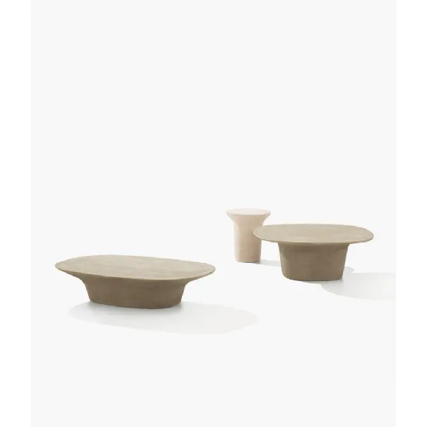 Tavolini in cemento Reef di Poliform