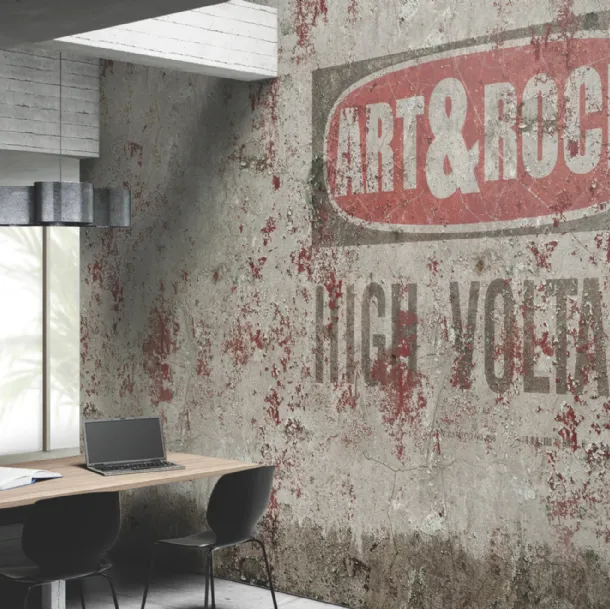 Carta da parati Art Rock di Glamora