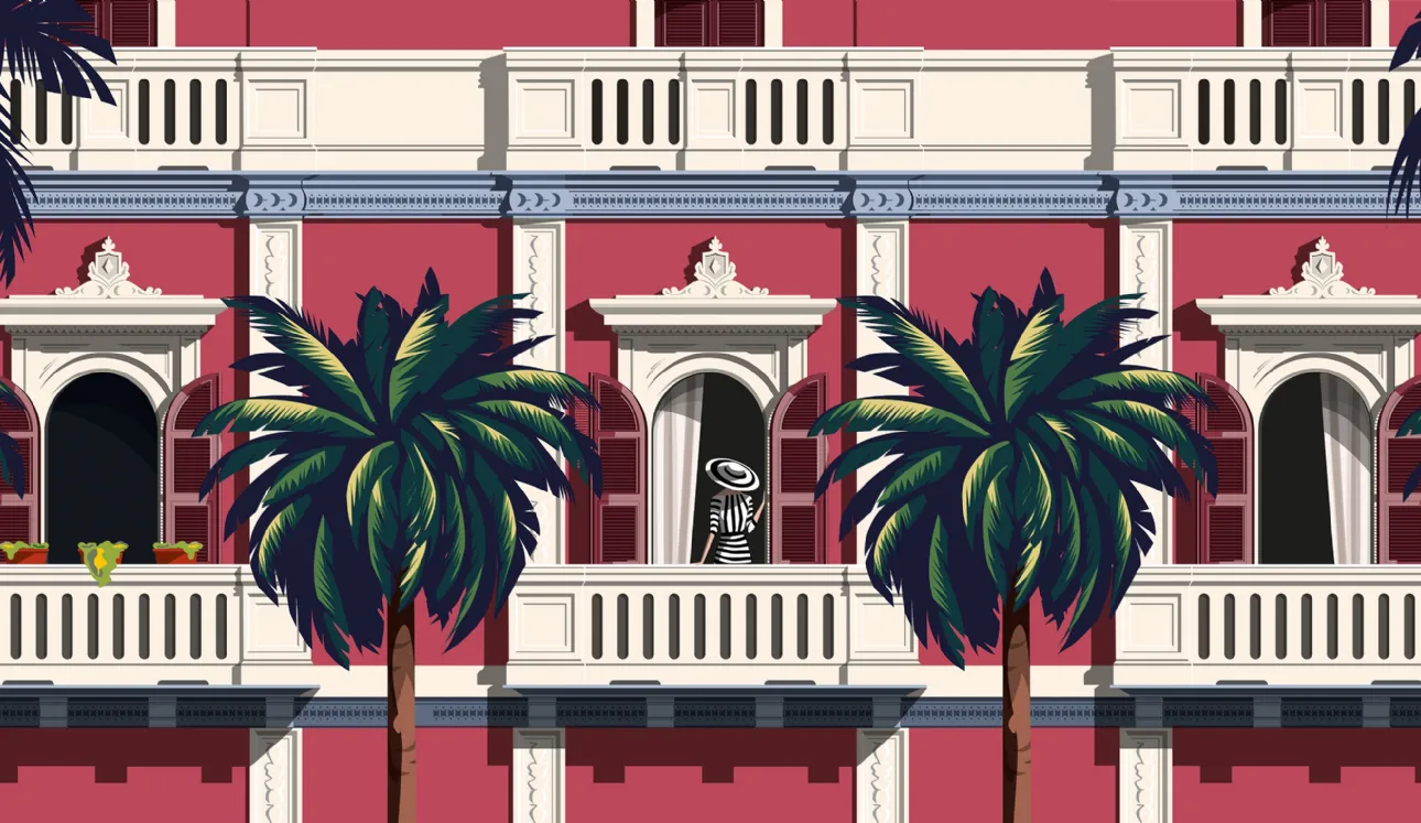 Carta da parati Boulevard di Inkiostro Bianco