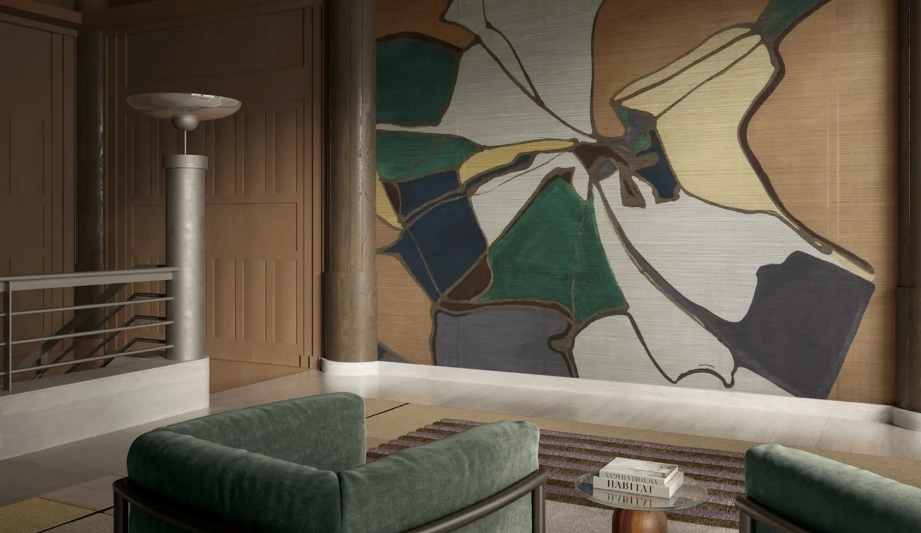 Carta da parati Parc Guell di Glamora