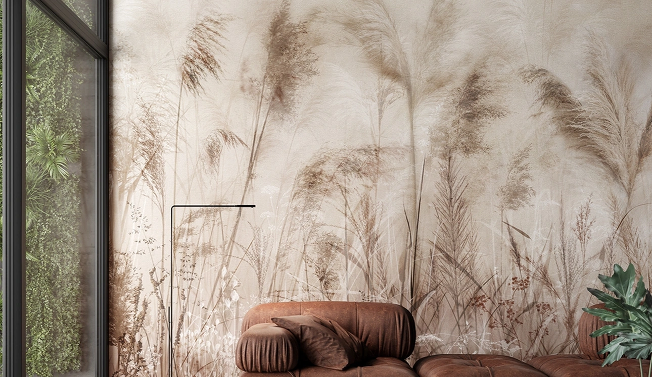 Carta da parati Ronda di Inkiostro Bianco