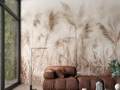 Carta da parati Ronda di Inkiostro Bianco