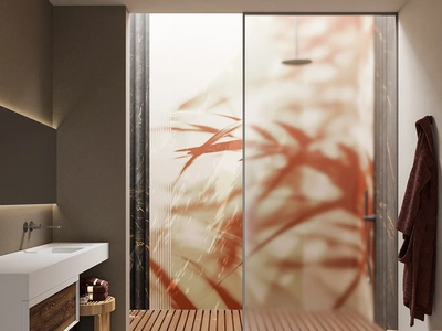 Carta da parati Stoneglass Inkiostro Bianco