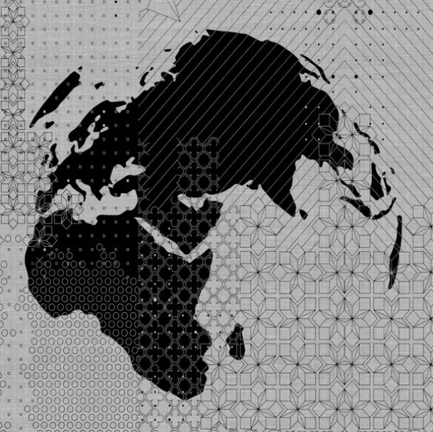 Carta da parati Strange World di Inkiostro Bianco
