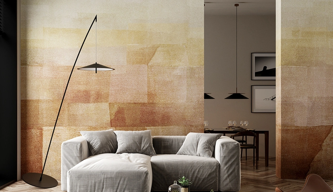 Carta da parati Sunveils di Inkiostro Bianco