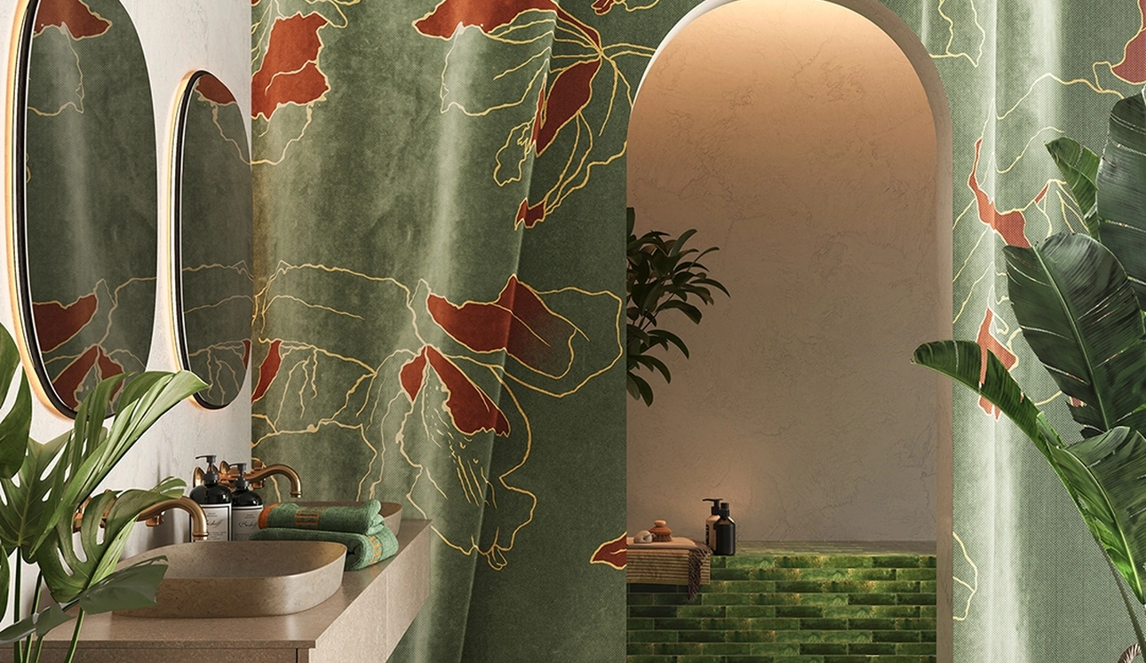 Carta da parati Velvet di Inkiostro Bianco