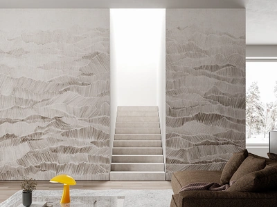 Carta da parati Yama di Inkiostro Bianco