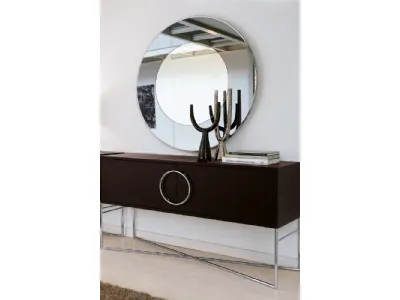 Specchio rotondo da parete Forvanity di Porada