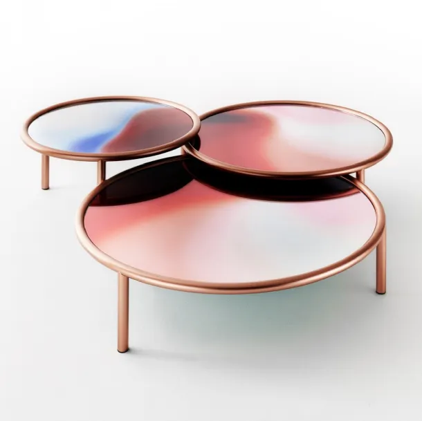 Tavolini LA Sunset di Glas Italia
