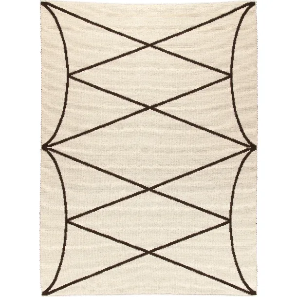 Tappeto Lune Collection Cara White di Amini