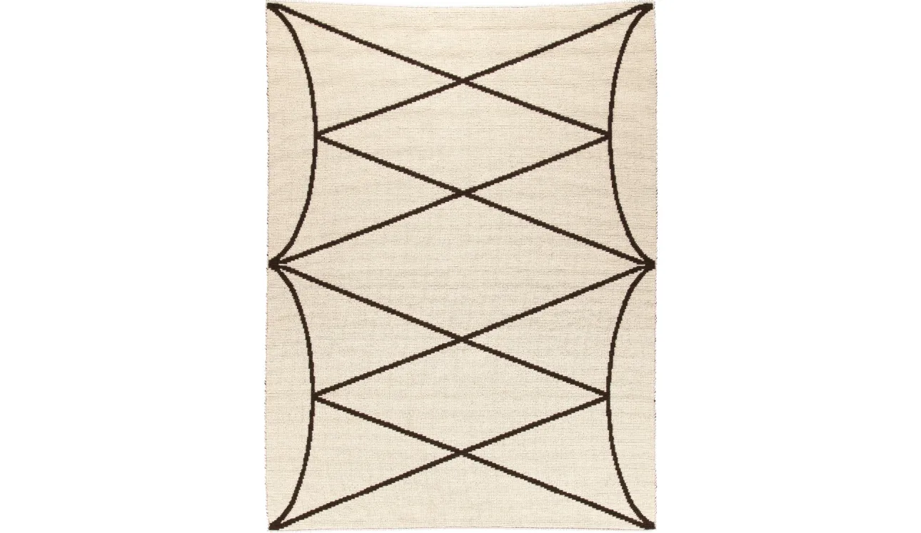 Tappeto Lune Collection Cara White di Amini