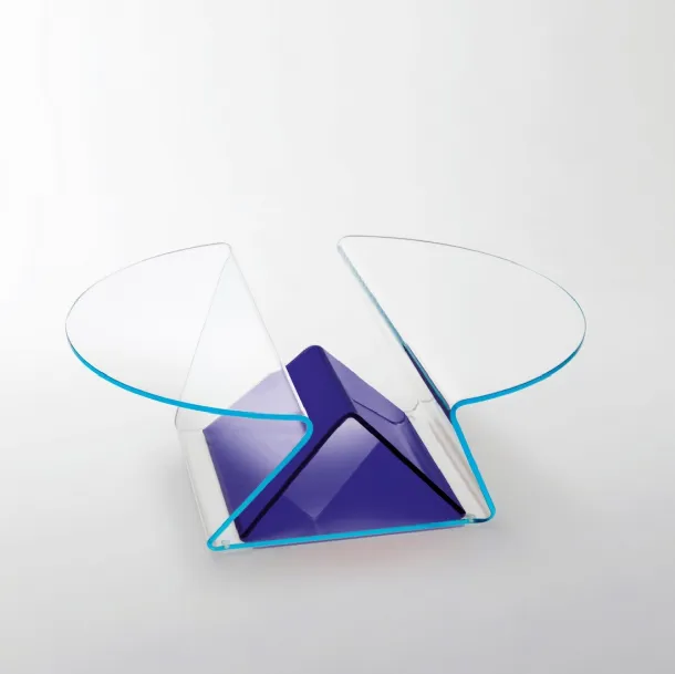 Tavolino Plissé di Glas Italia