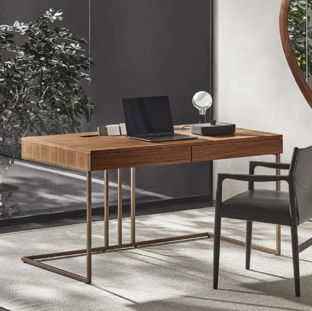 Scrittoio in noce Kepler di Porada