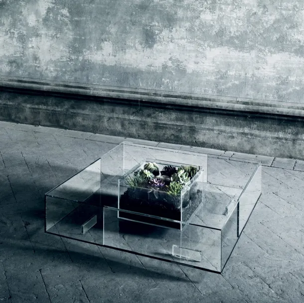 Tavolino Seasons Fioriera di Glas Italia