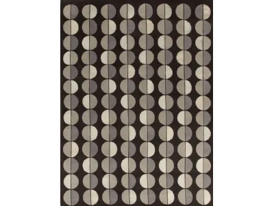 Tappeto Sole Luna Brown di Amini