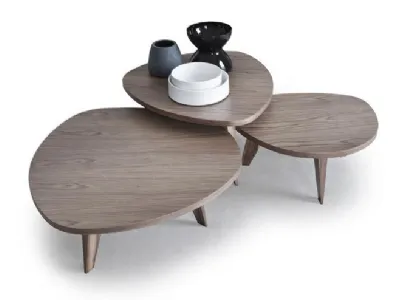 Tavolini Islas in legno di Vibieffe