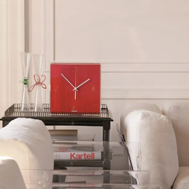 Orologio in plexiglas Tic e Tac di Kartell