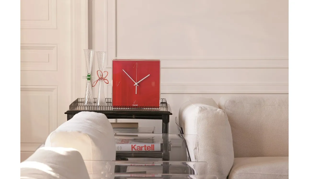 Orologio in plexiglas Tic e Tac di Kartell