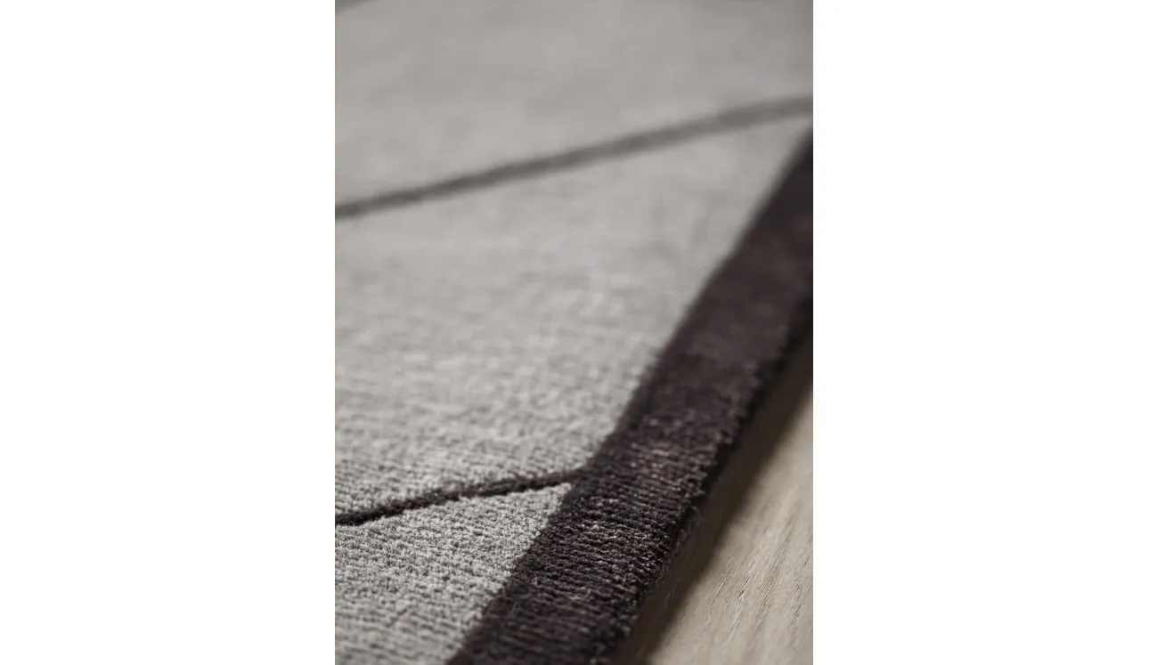 Tappeto Utopia Anthracite di Amini