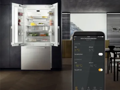 Frigo Congelatore French Door KF2982Vi in grande formato di Miele