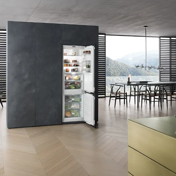 Frigo Congelatore KFN37682iD ad incasso con No Frost di Miele