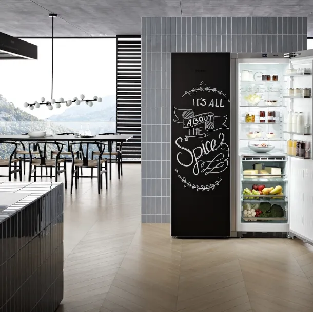 Frigorifero KS28463Dbb da posizionamento libero in Blackboard edition di Miele