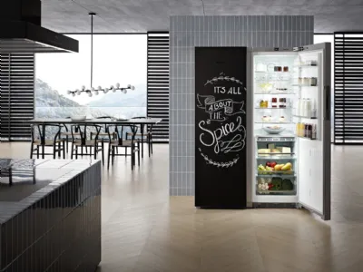 Frigorifero KS28463Dbb da posizionamento libero in Blackboard edition di Miele