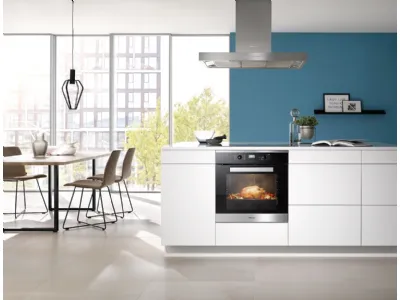 Cappa Aspirante PUR98D ad Isola con illuminazione Led a risparmio energetico di Miele