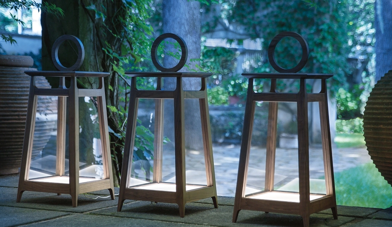Lampada da terra Amarcord di Porada