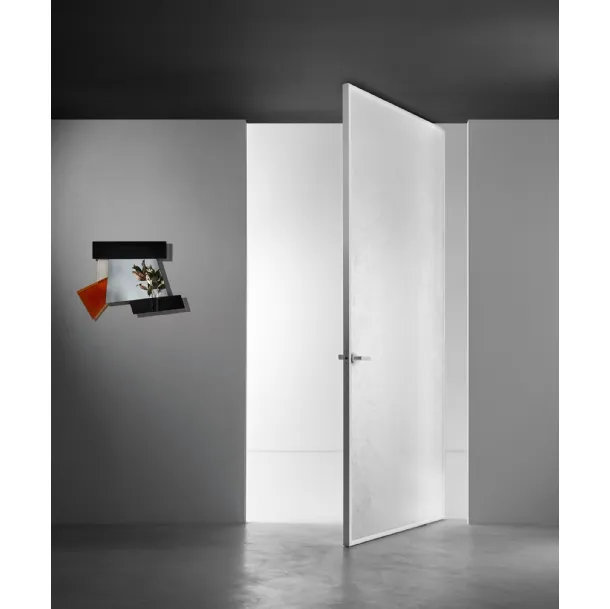 Porta Aladin Pivot Plain di Glas Italia