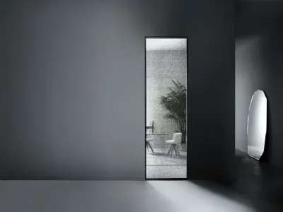 Porta Aladin Swing Plain di Glas Italia