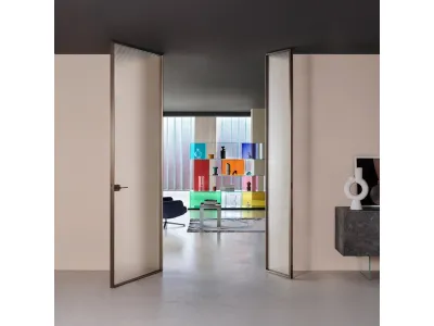 Porta per interni Sherazade Double Swing Plain di Glas Italia