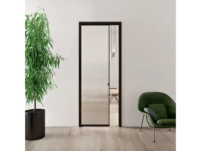 Porta per interni Sherazade Pocket Frame di Glas Italia