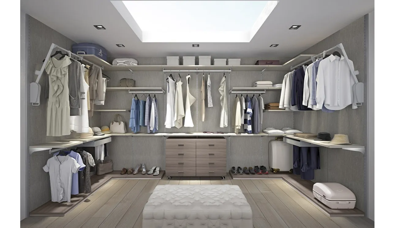Cabina Armadio Sartoriale su misura di Pozzi Armadi