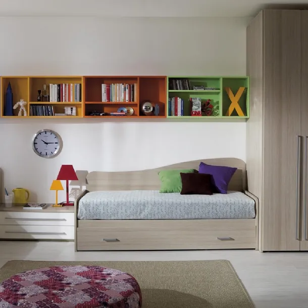 Cameretta Young Olmo Grigio di Ime Arredamenti