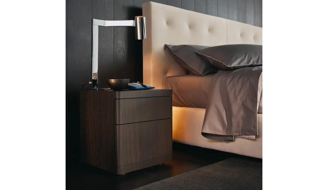 Comodino You in rovere di Poliform