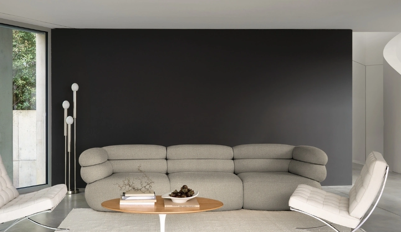 Divano lineare Biboni Sofa di Knoll