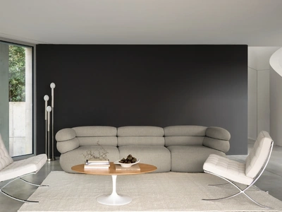 Divano lineare Biboni Sofa di Knoll