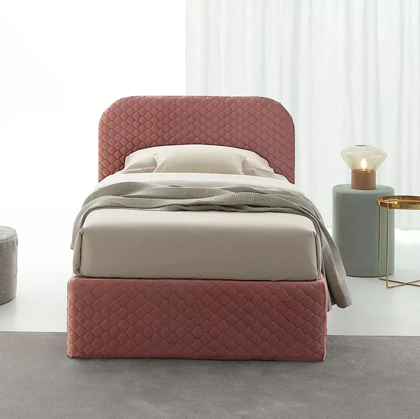 Letto Singolo con contenitore Golf 602A di Oggioni