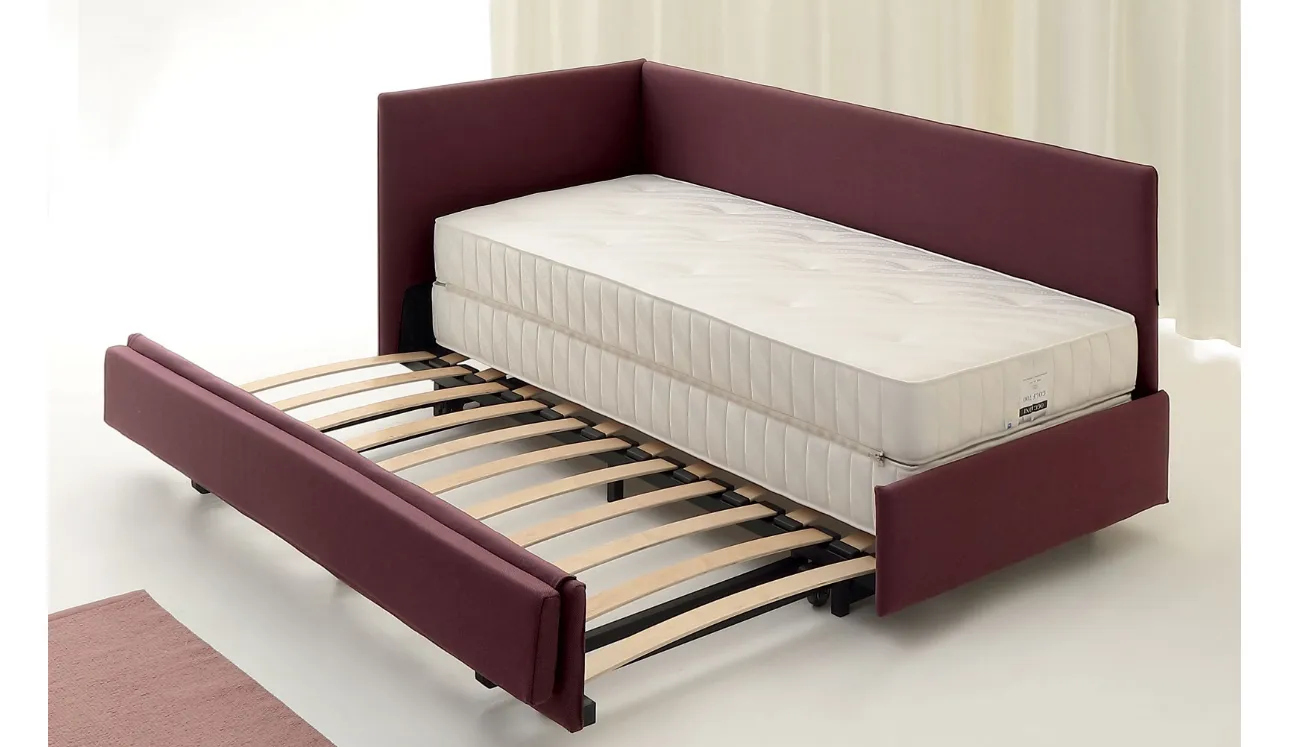 Daybed Golf 719 trasformabile con meccanica a pettine di Oggioni