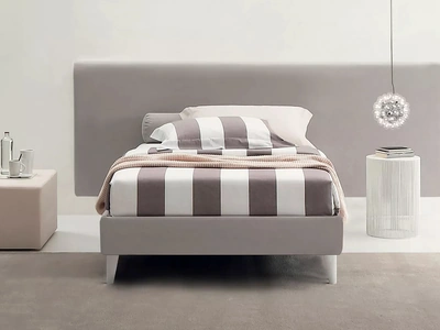 Letto singolo Kelly Tessile con contenitore di Oggioni