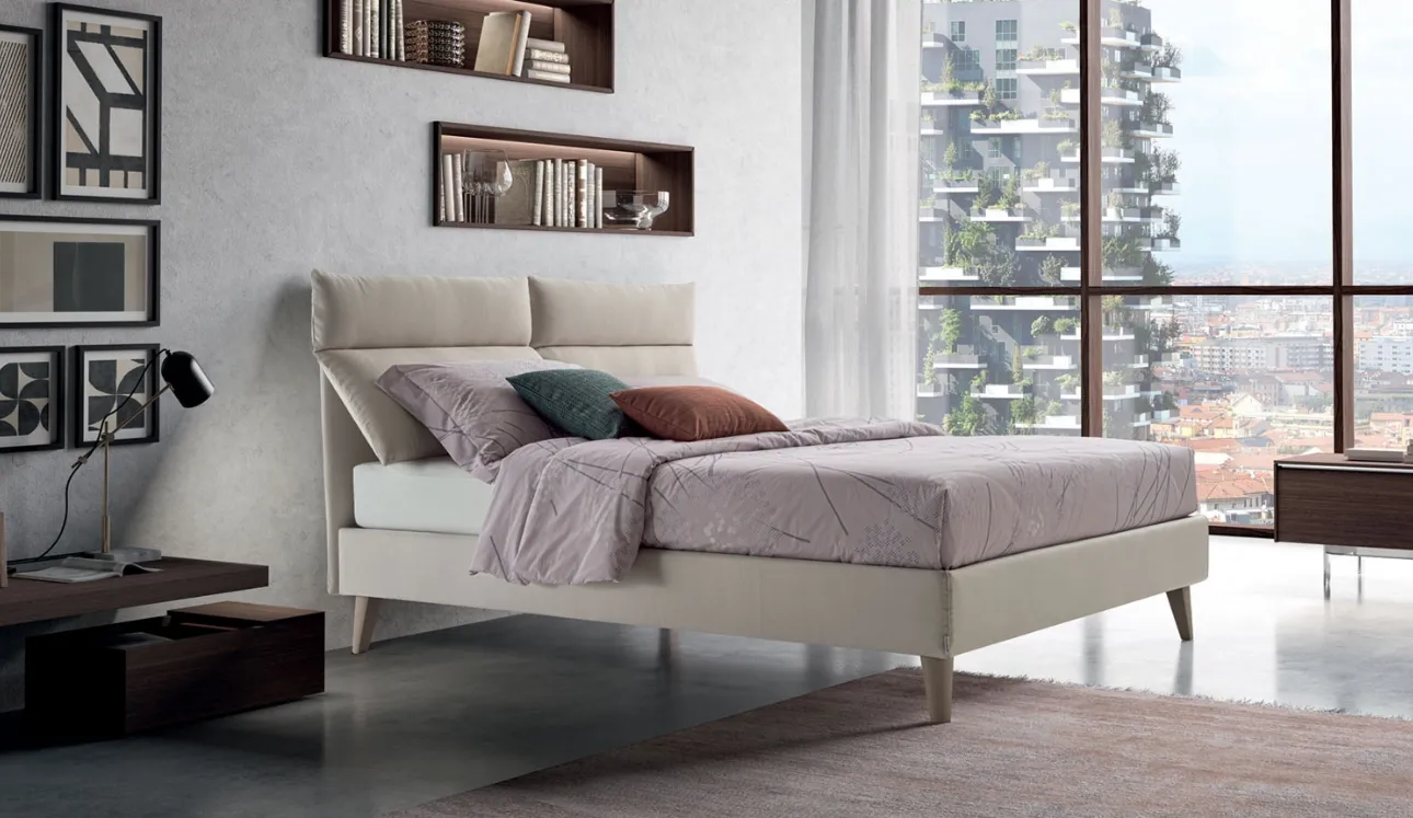 Letto alla francese Plio di Oggioni