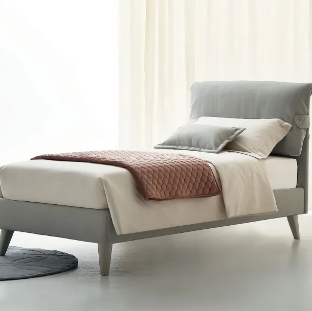 Day Bed Singolo in tessuto Golf 130 di Oggioni