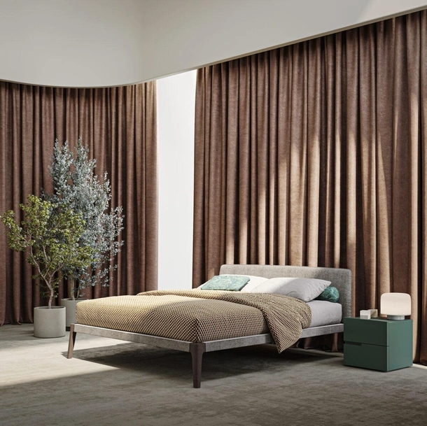 Letto Zenit Imbottito di Morassutti