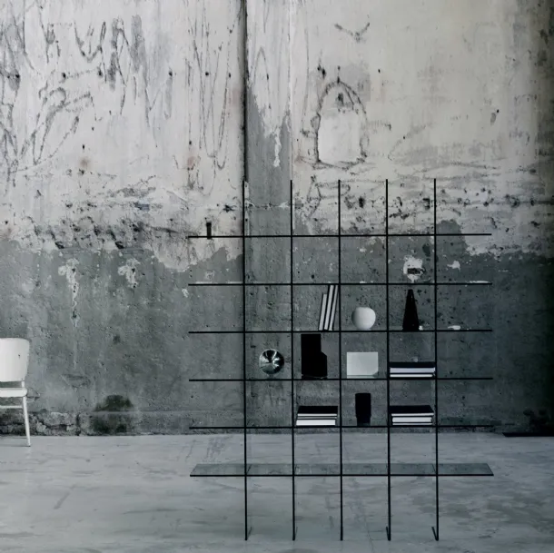 Libreria Glass Shelves 1 di Glas Italia