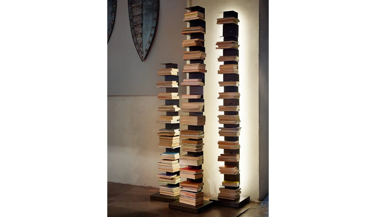 Libreria con led Ptolomeo Luce di Opinion Ciatti