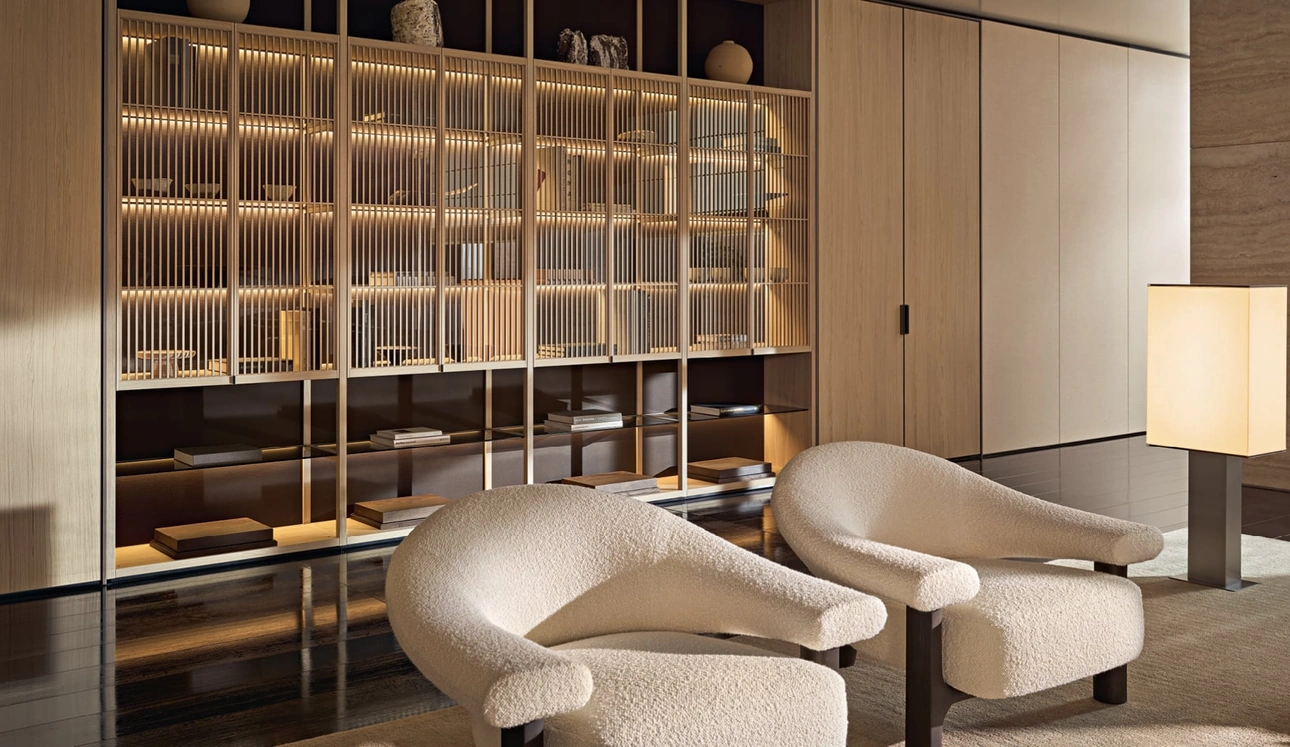 Libreria Wall System 02 di Poliform