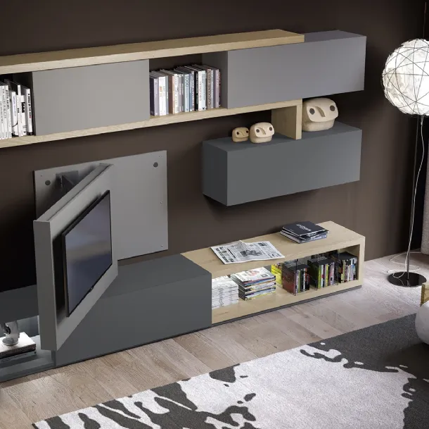 Mobile Porta Tv Girevole X2 di Astor Mobili
