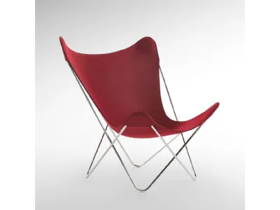 Poltroncina in tessuto Butterfly Chair Anniversary Edition di Knoll